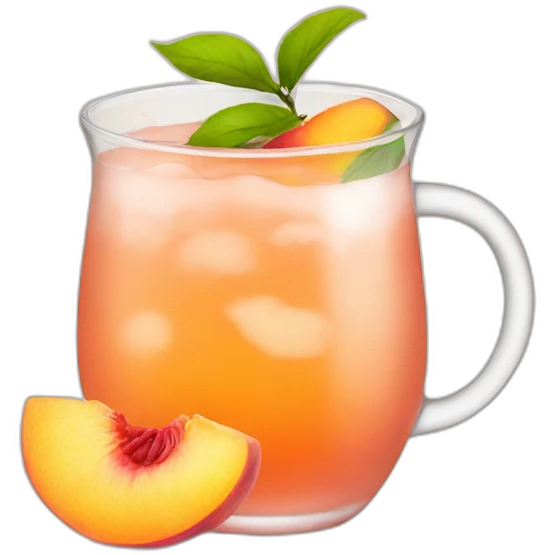 peach-tea emoji