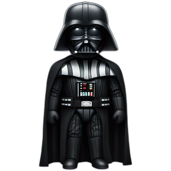 Chunky darth vader emoji