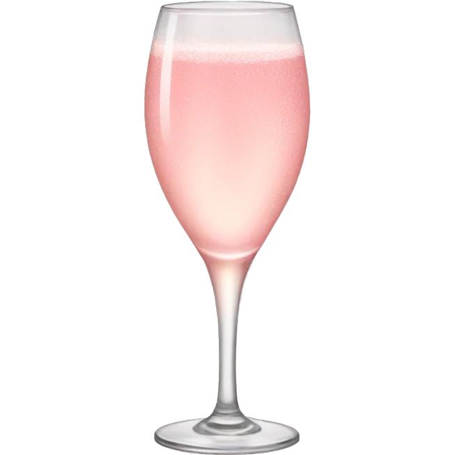 Pink champagne  emoji