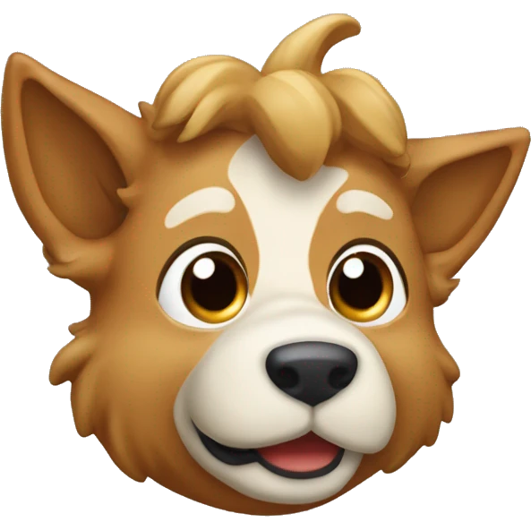 Ein glübschaugen Rentier  emoji