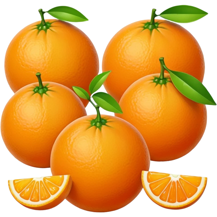 green oranges  emoji