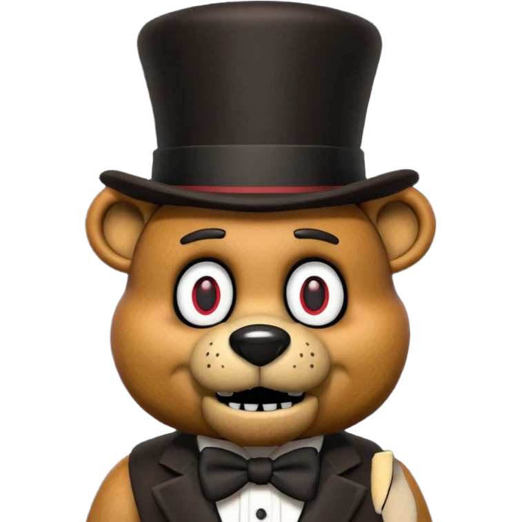 Freddy Fazbear from Five Nights At Freddy's Moive emoji