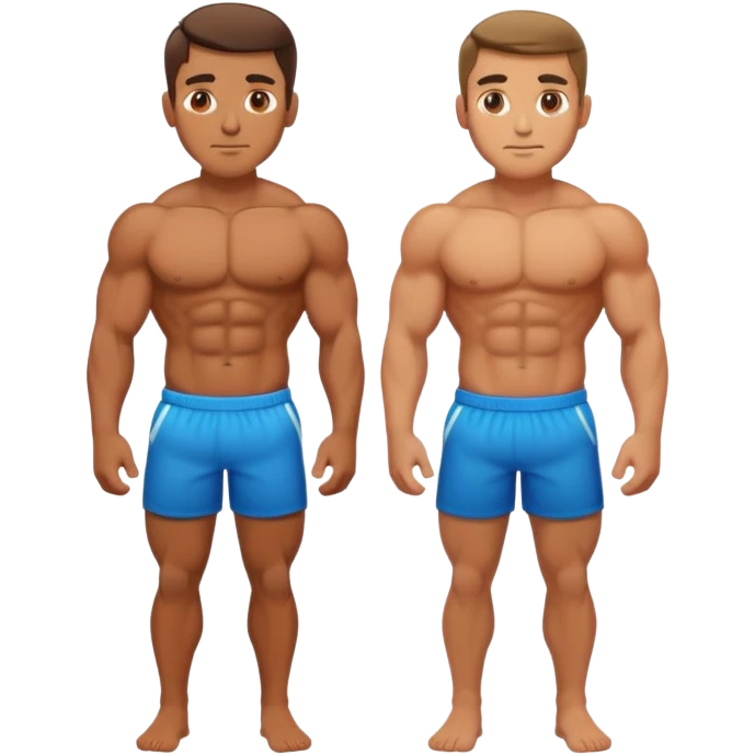 Two naked guys emoji
