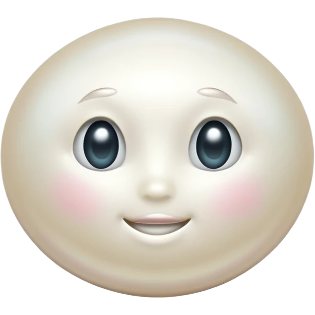 Perlas sin cara emoji