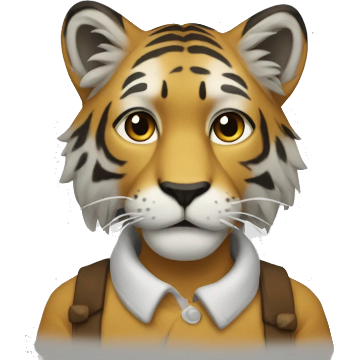 😭🐯 emoji