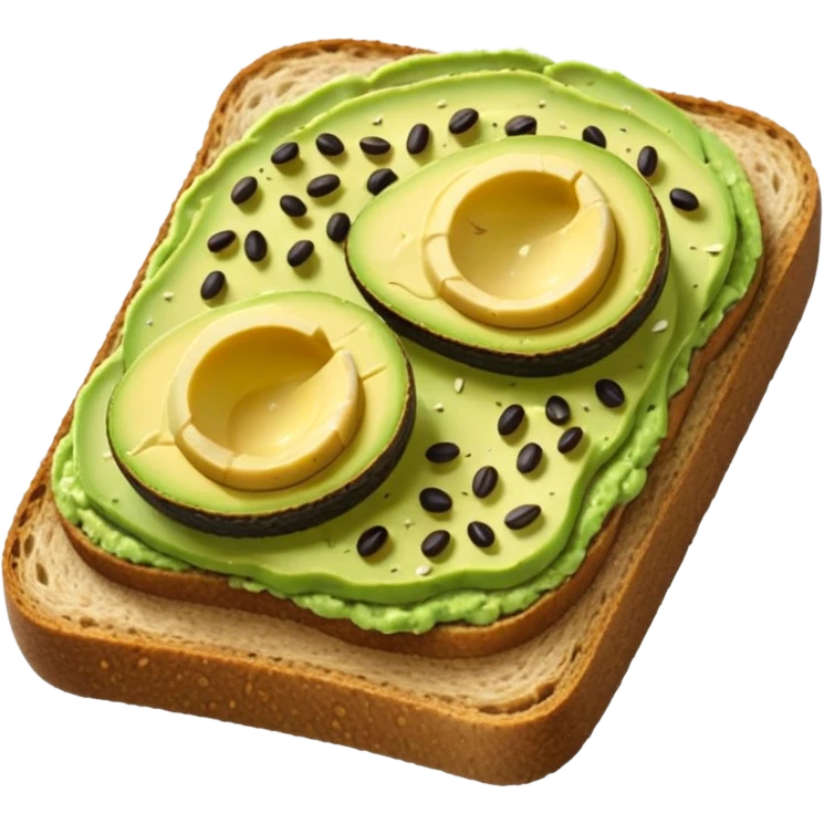 avocado toast no pt  emoji