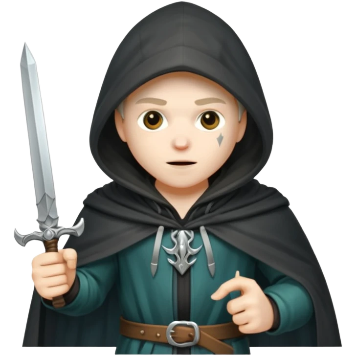 create a dnd style bandit_rogue.png for units that drank an invisibility potion using 48x48 pixels size emoji