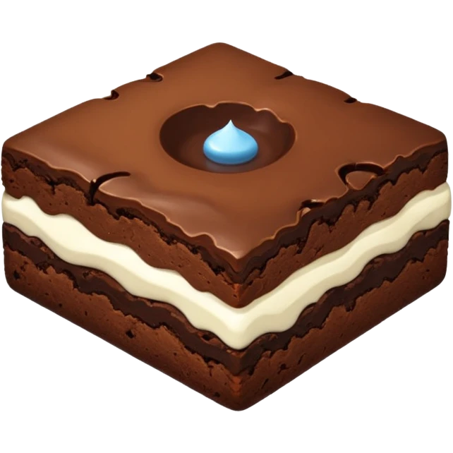 brownie emoji