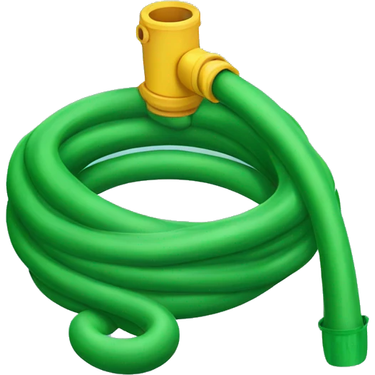Garden hose emoji