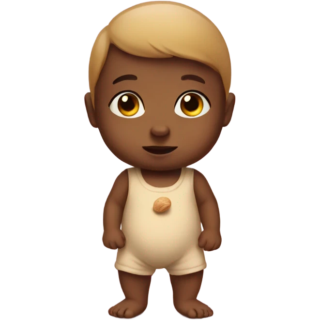 Baby peanut emoji