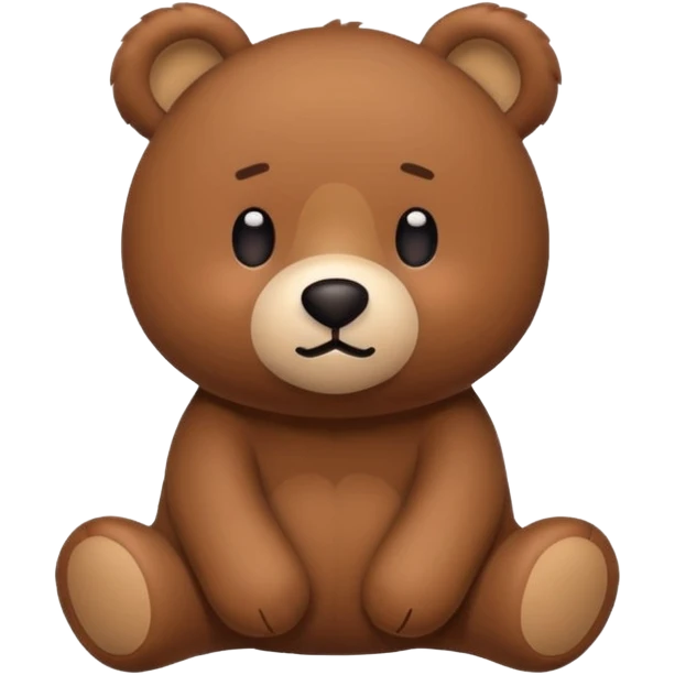 line friends brown bear emoji