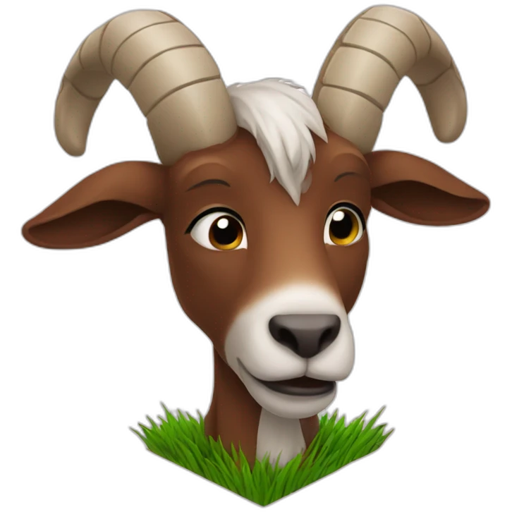 Football goat emoji