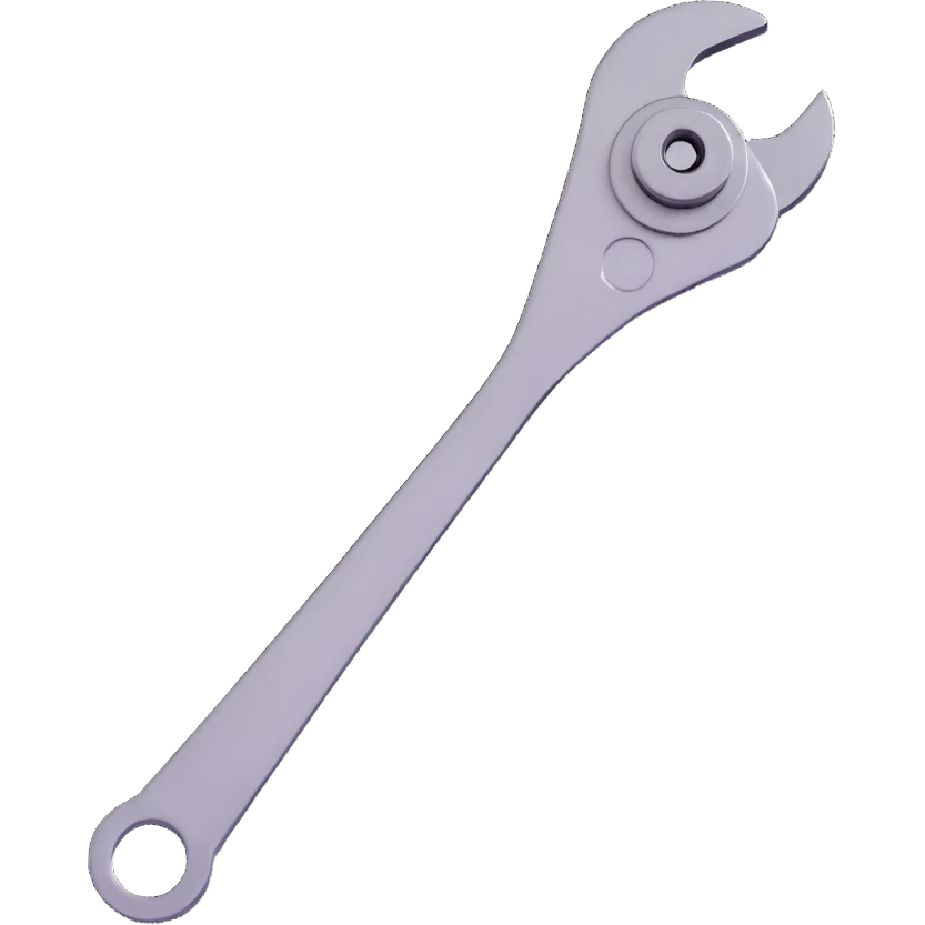 adjustable wrench emoji