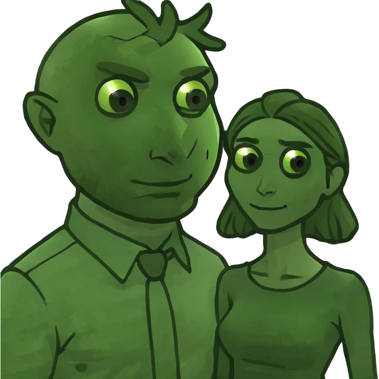 Man and woman making out emoji