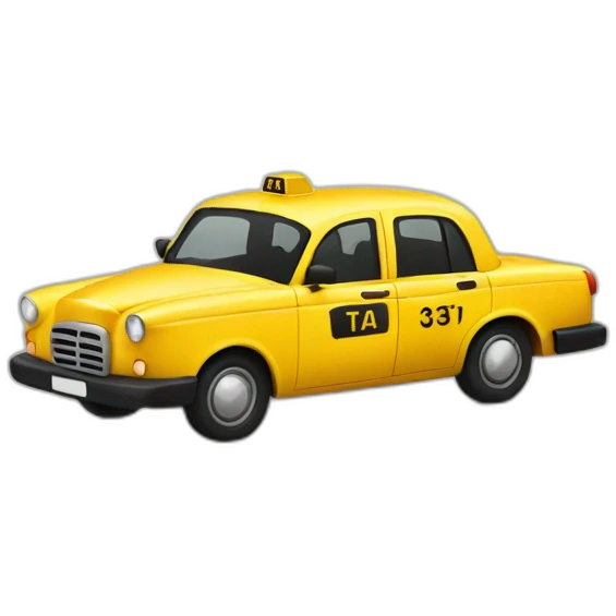 taxi emoji