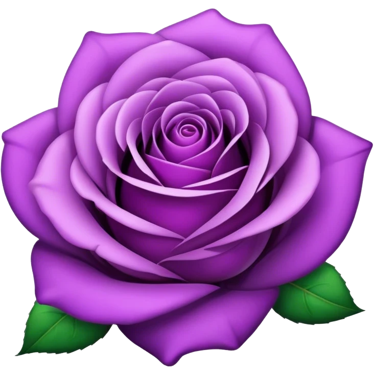 purple rose emoji