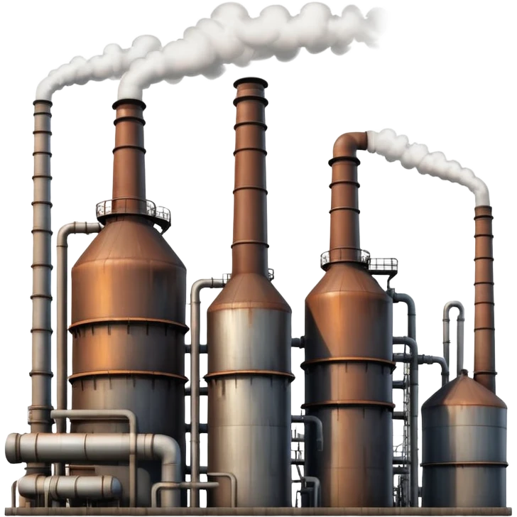 oil refinery rust free emoji