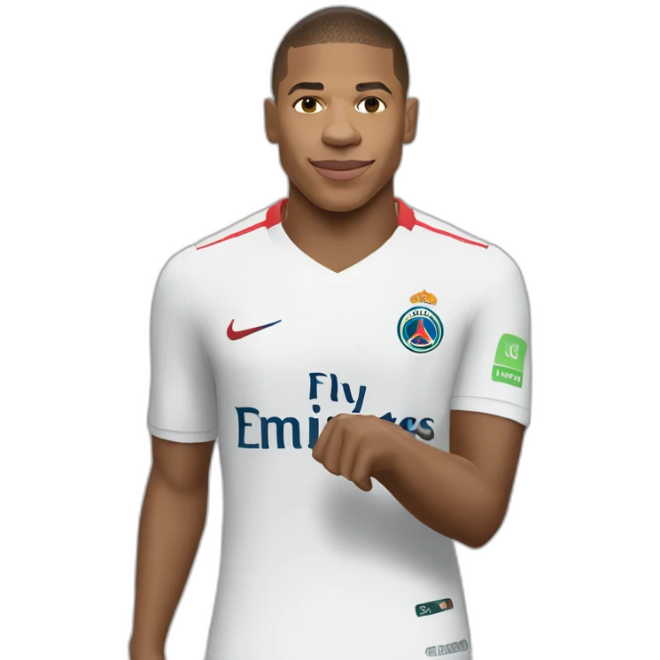 Kylian Mbappe emoji