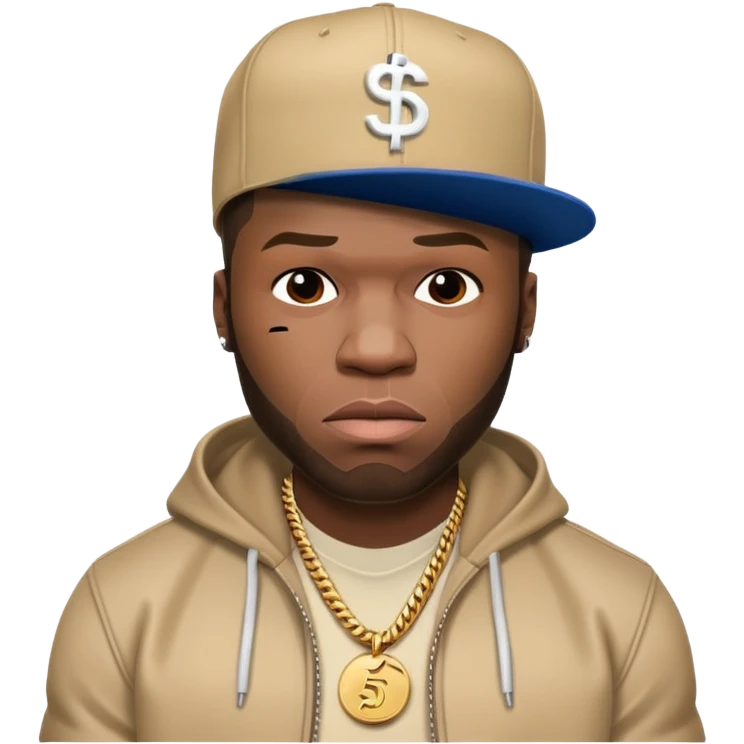 Make 50 cent a rapper emoji