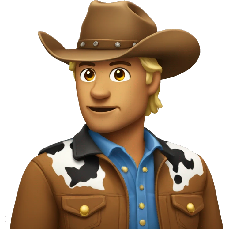 Cowboy bull emoji