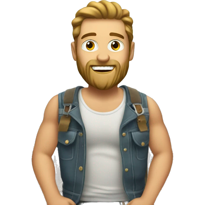 Redneck on a boat emoji