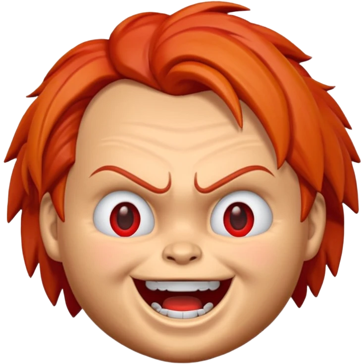Un emojin de chuky emoji