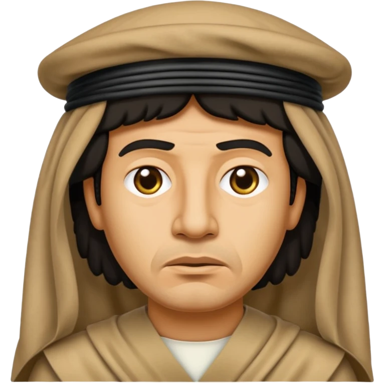 Al Khadaffi as emoji. Make him look rough and angry. emoji