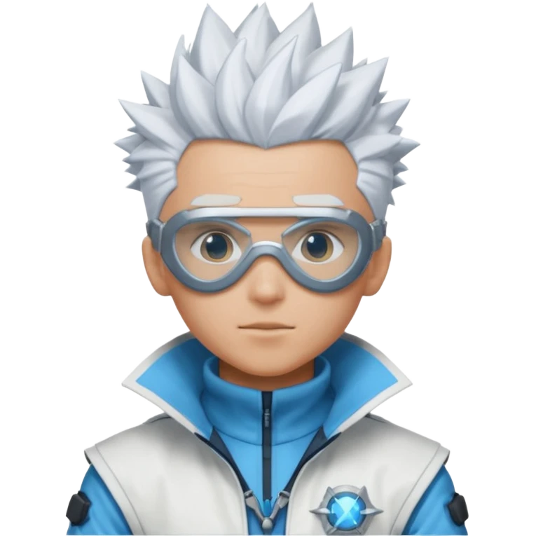 Ekko from the Arcane (a Netflix animation) emoji