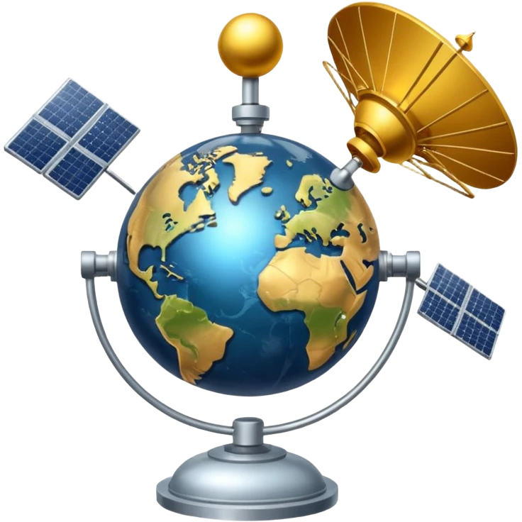 GPS-satellite system emoji