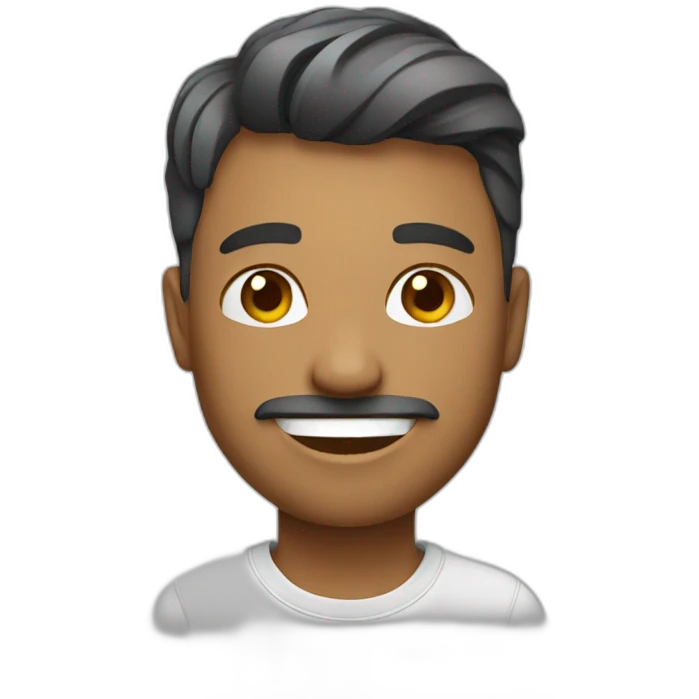 a happy designer emoji
