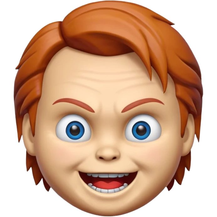 Un emojin de chuky emoji