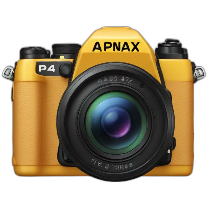 Un appareil photo pentax emoji