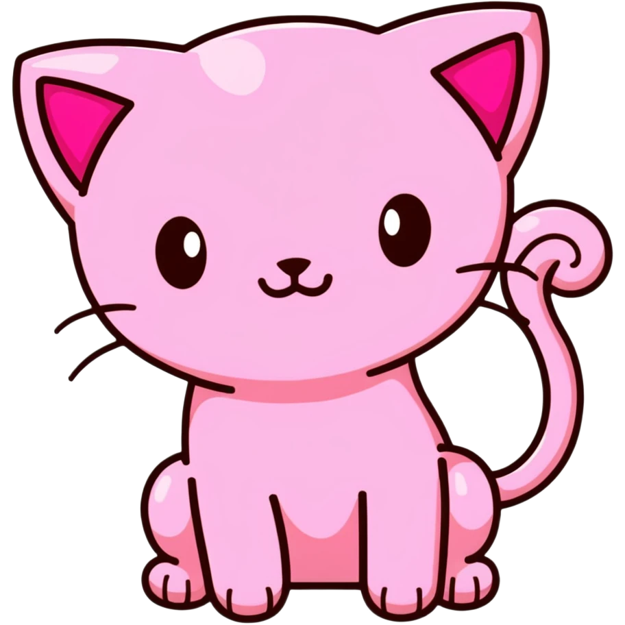pink Mew Pokemon emoji