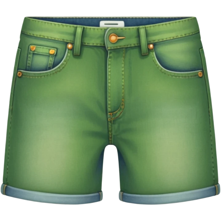green jean shorts emoji