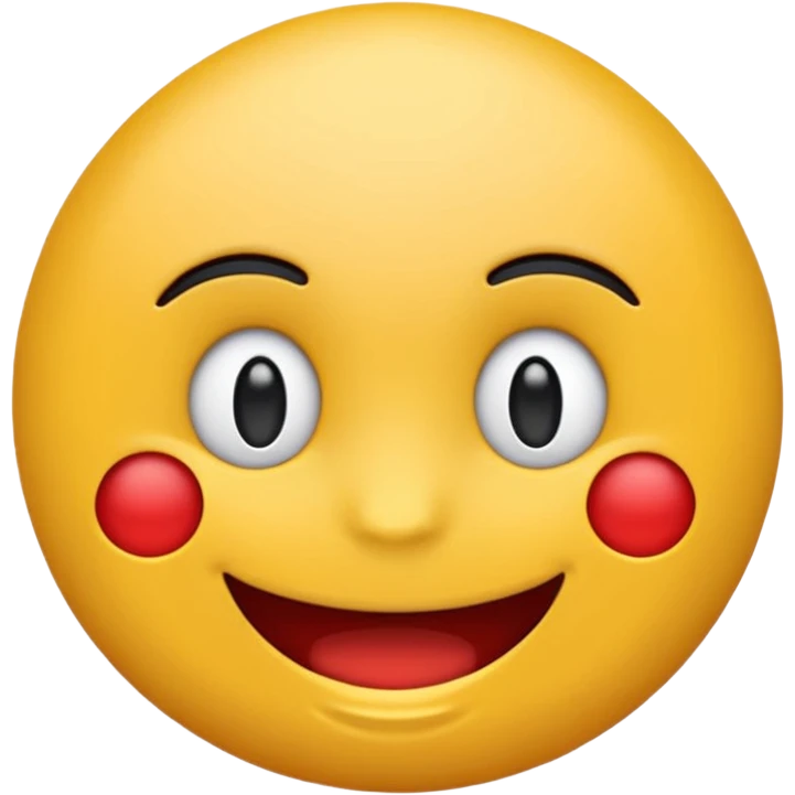 actúa como un experto creando un emoji redondo de emociones sonriente con el pulgar arriba con símbolo del S.R.I. con colores fondo blanco, letra azul, y pulgar rojo. emoji