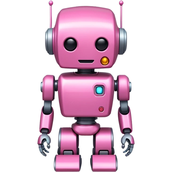 pink robot advanced emoji