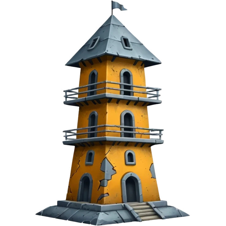 Ruined spy tower emoji