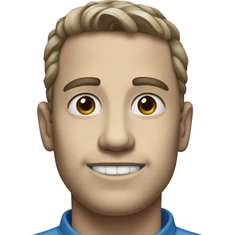 BLUE square snapchat emoji
