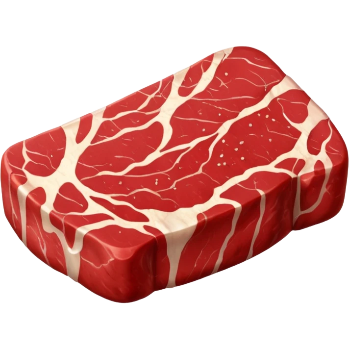 Beef steak emoji