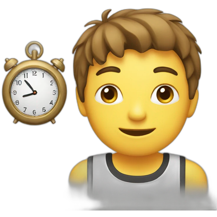 reloj emoji