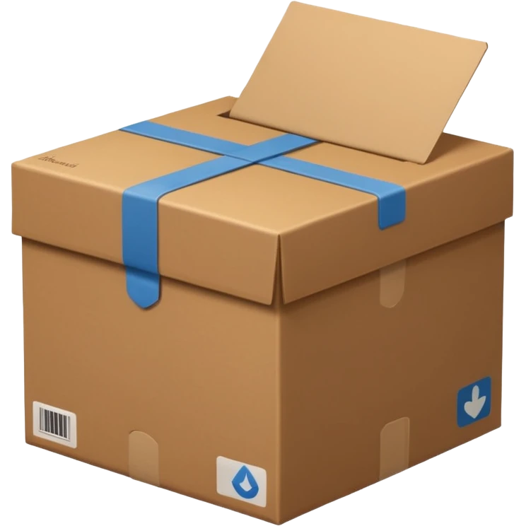 handing box normal package emoji