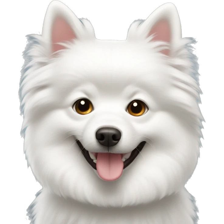 White Spitz emoji