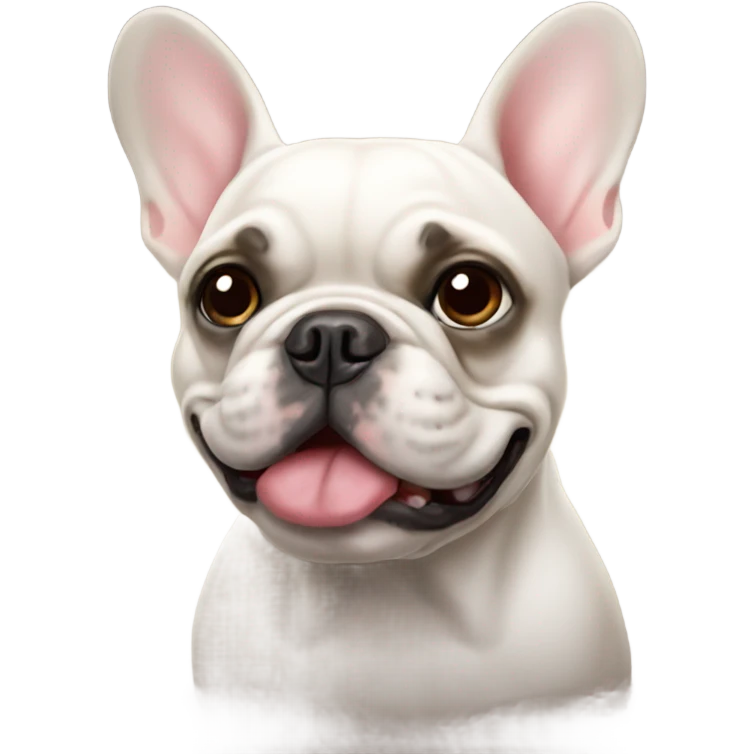 French bulldog emoji