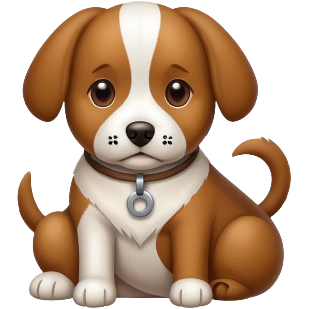 dog with a crossed-out screw symbol, literal interpretation of 'Don't screw the pooch' emoji