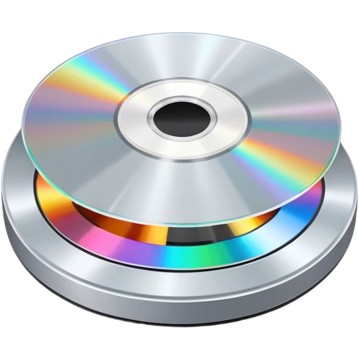 mac os compact disc music emoji