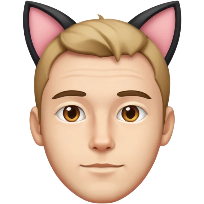 Man cat emoji