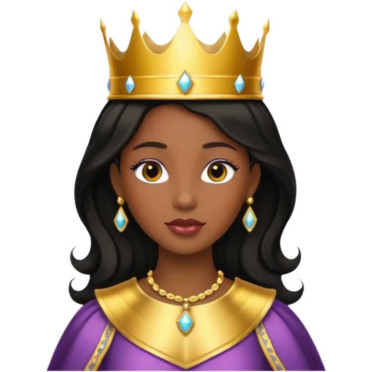 Black Princess emoji