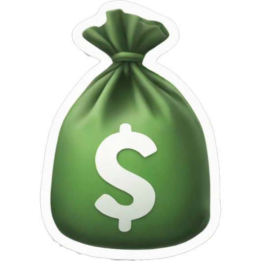 bag of money emoji
