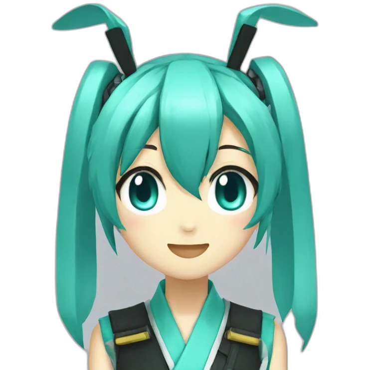 Miku Hatsune emoji