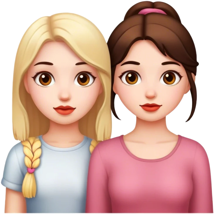 Cute girls emoji